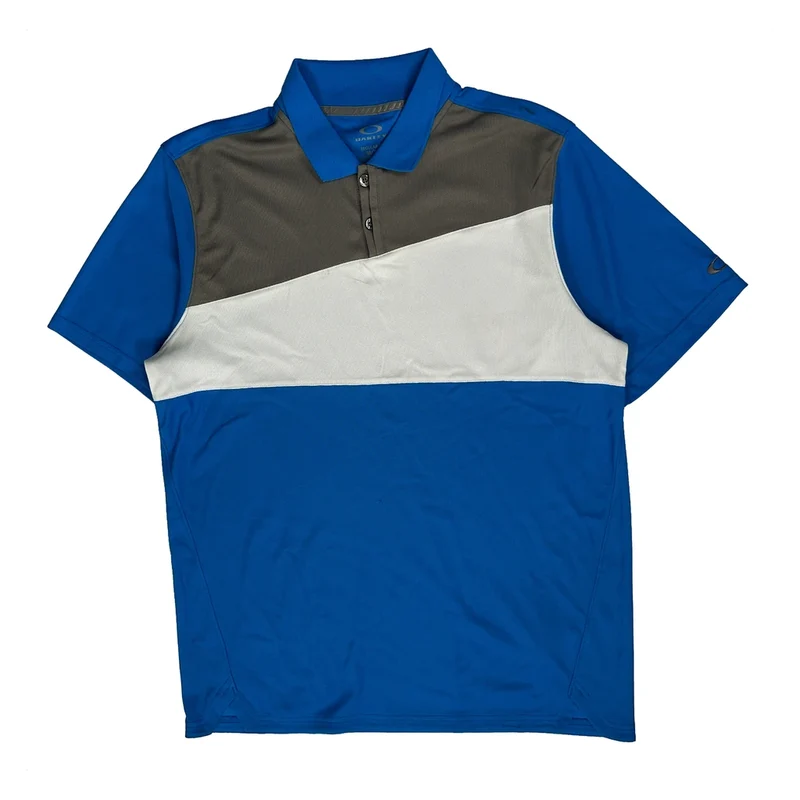 Oakley Polo Shirt - Medium Blue Polyester
