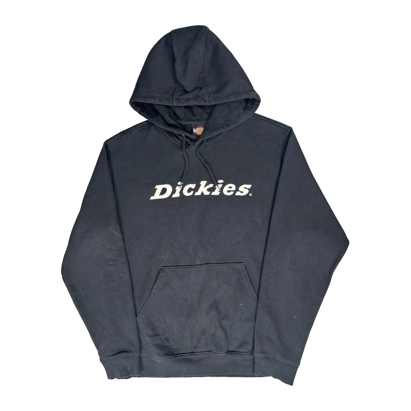 Dickies Hoodie - Large Black Cotton