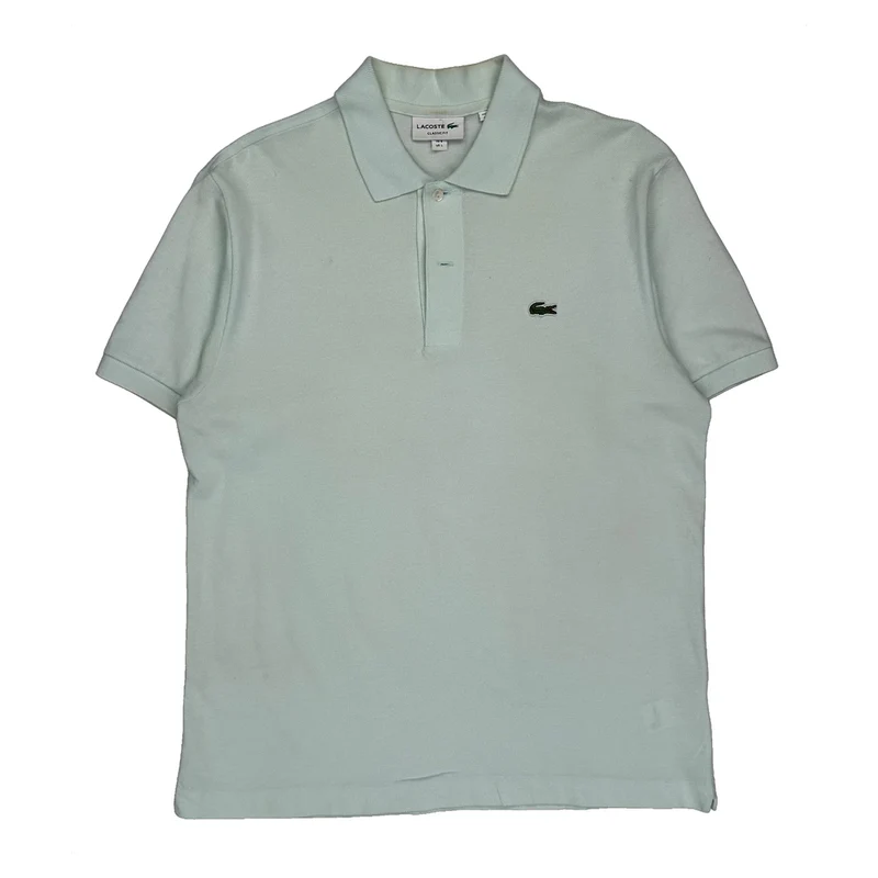 Lacoste Polo Shirt - Large Green Cotton