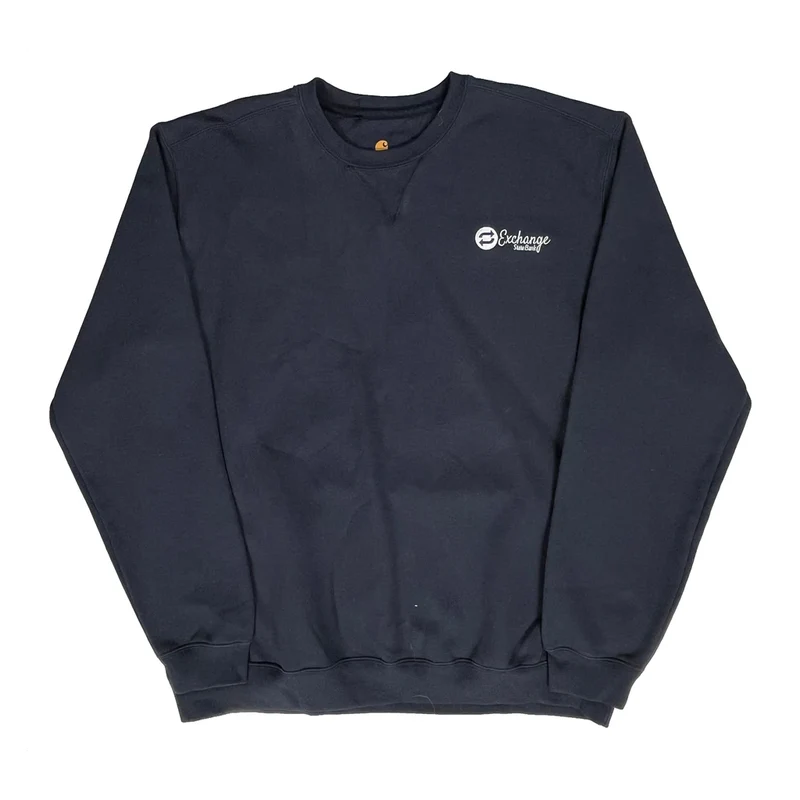 Carhartt Sweatshirt - XL Black Cotton