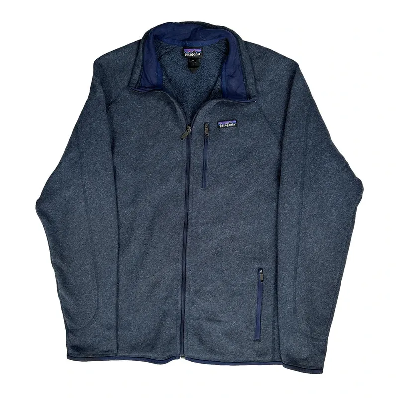 Patagonia Fleece Jacket - 2XL Blue Polyester