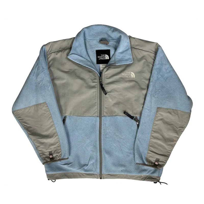 Youth The North Face Fleece Jacket - Large Blue Polyester