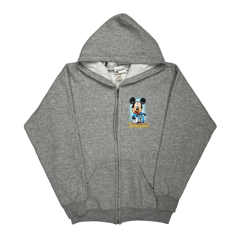 Youth Hanes Graphic Hoodie - XL Grey Cotton Blend