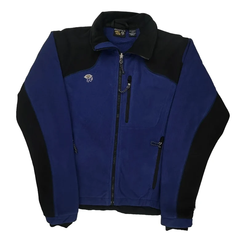 Mountain Hard Wear Fleece Jacket - Medium Blue Polyester
