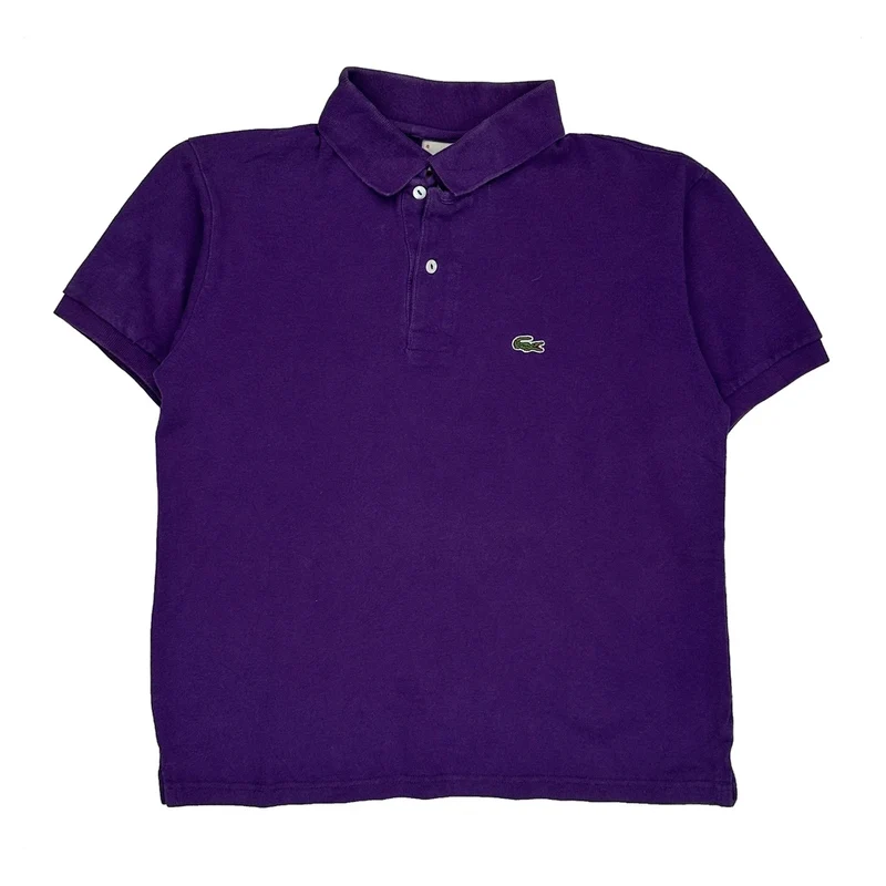Lacoste Polo Shirt - Medium Purple Cotton