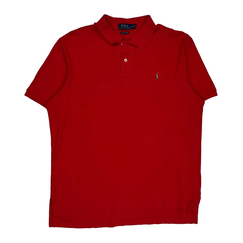Polo By Ralph Lauren Polo Shirt - XL Red Cotton