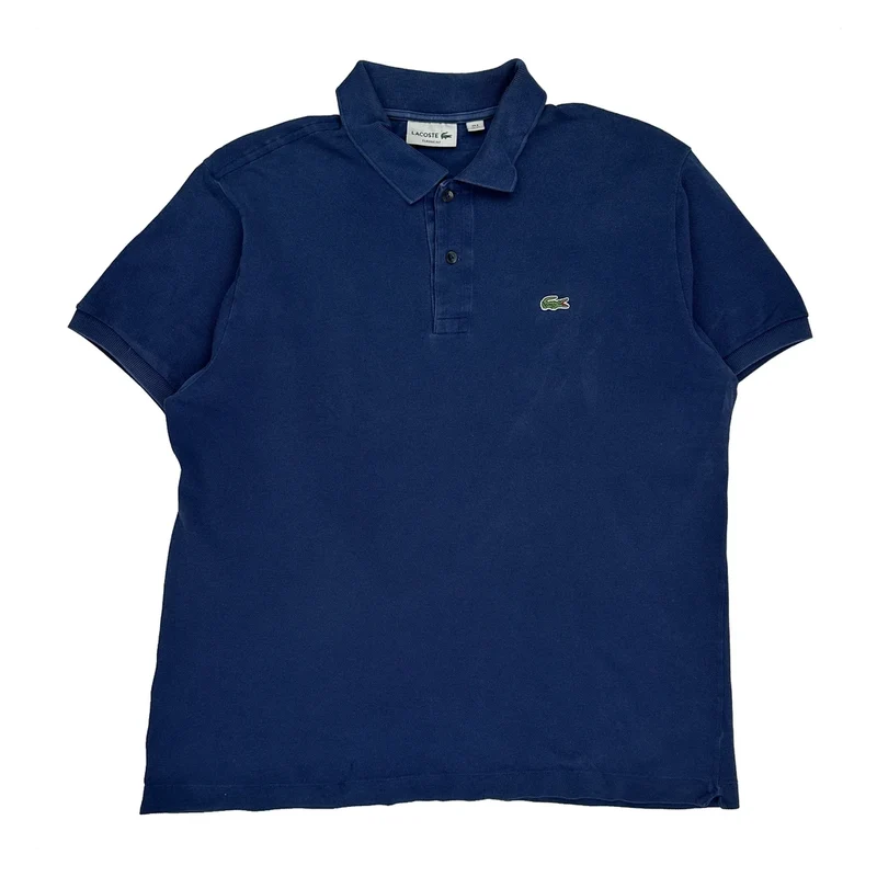 Lacoste Polo Shirt - XL Blue Cotton