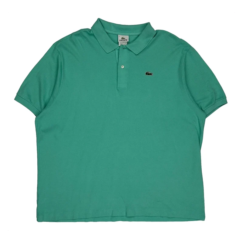 Lacoste Polo Shirt - 4XL Green Cotton