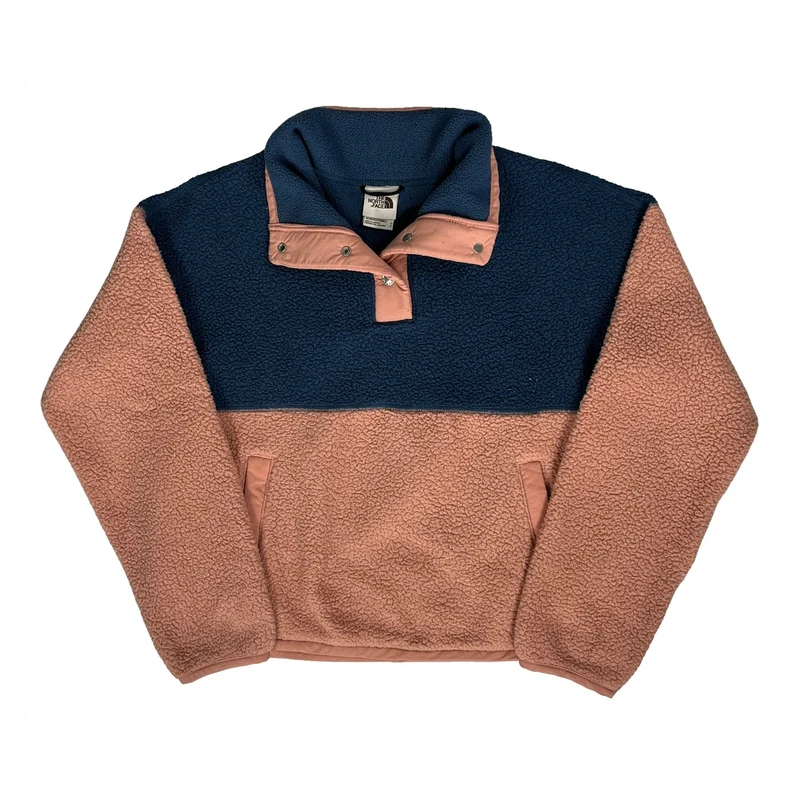 The North Face Fleece - Small Blue Polyester