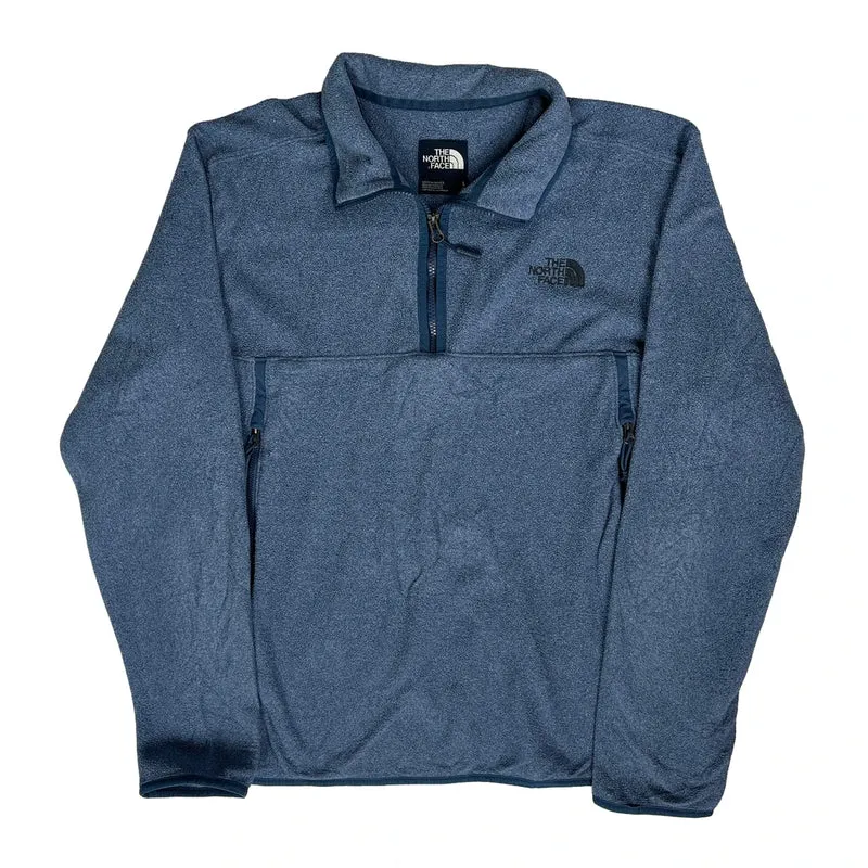 The North Face Fleece - Large Blue Polyester