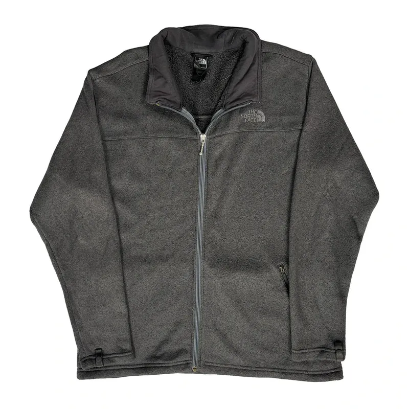 The North Face Fleece Jacket - XL Grey Polyester
