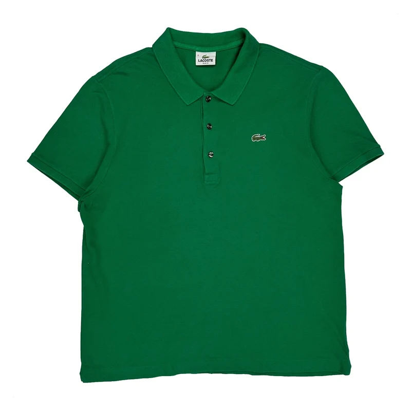 Lacoste Slim Fit Polo Shirt - 3XL Green Cotton