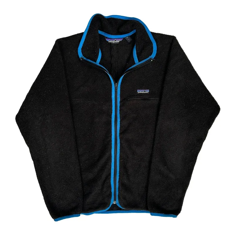 Patagonia Fleece Jacket - Medium Black Polyester