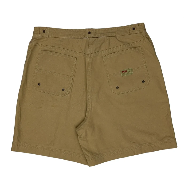 Ralph Lauren Fatigue Shorts - 32W UK 14 Khaki Cotton