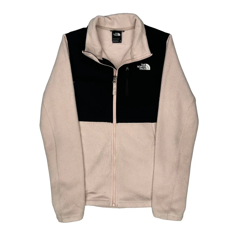 The North Face Fleece Jacket - XS Cream Polyester
