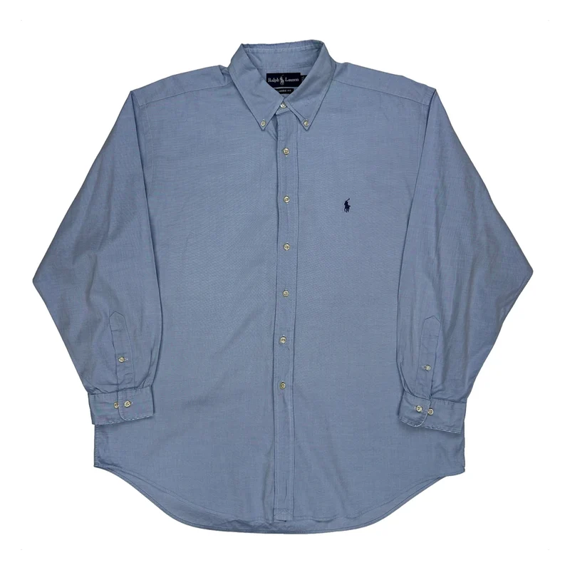 Ralph Lauren Shirt - XL Blue Cotton