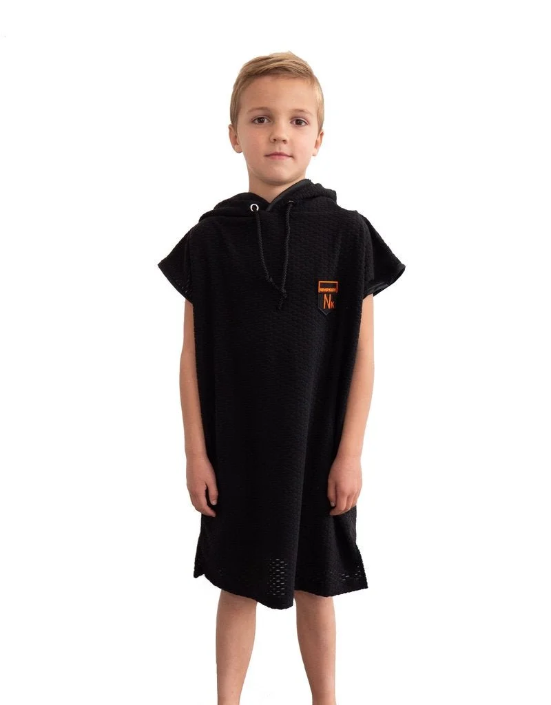 Poncho Kids Black