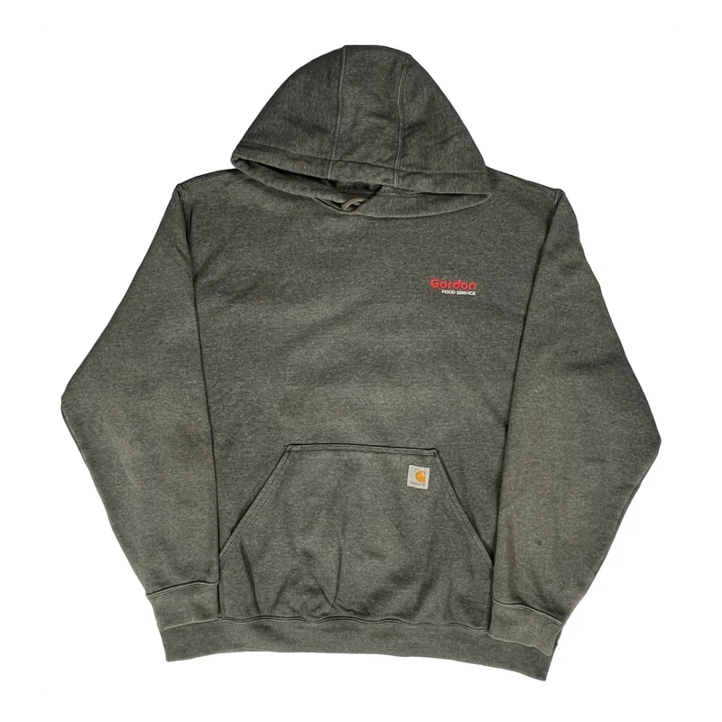 Carhartt Hoodie - XL Grey Cotton Blend