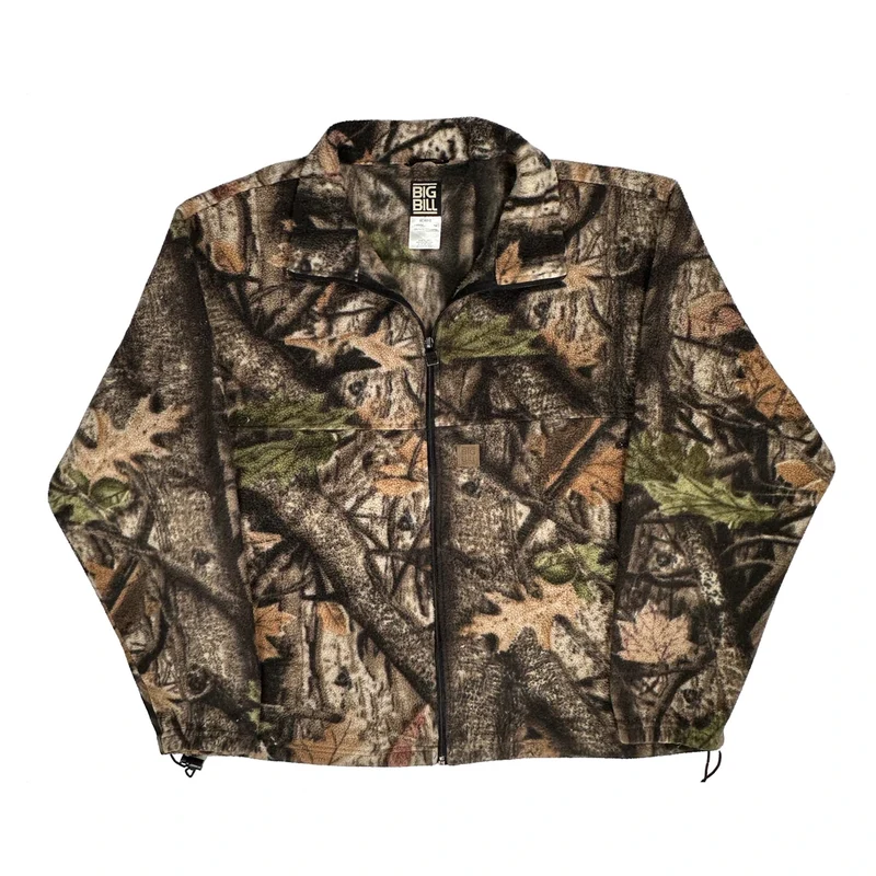 Big Bill Camo Fleece Jacket - XL Camo Polyester