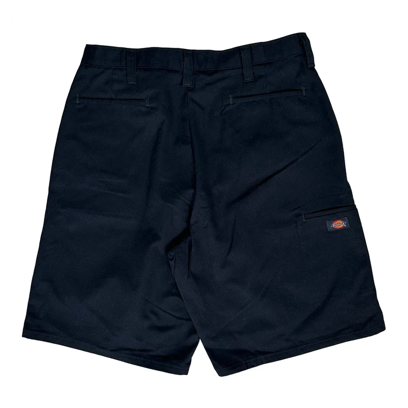 Dickies Shorts - 32W 11L Navy Polyester Blend