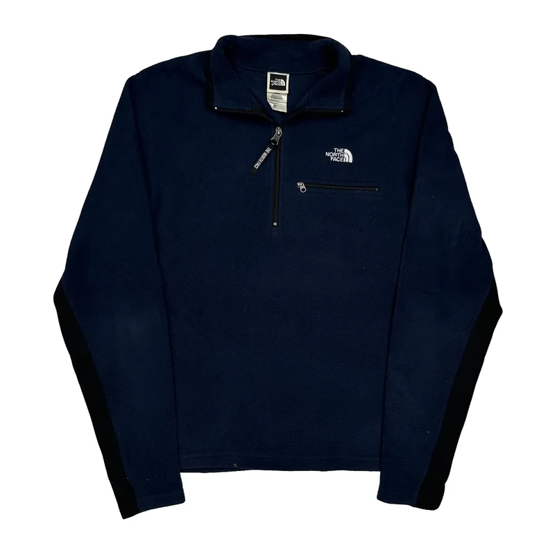 The North Face Fleece - Medium Navy Polyester