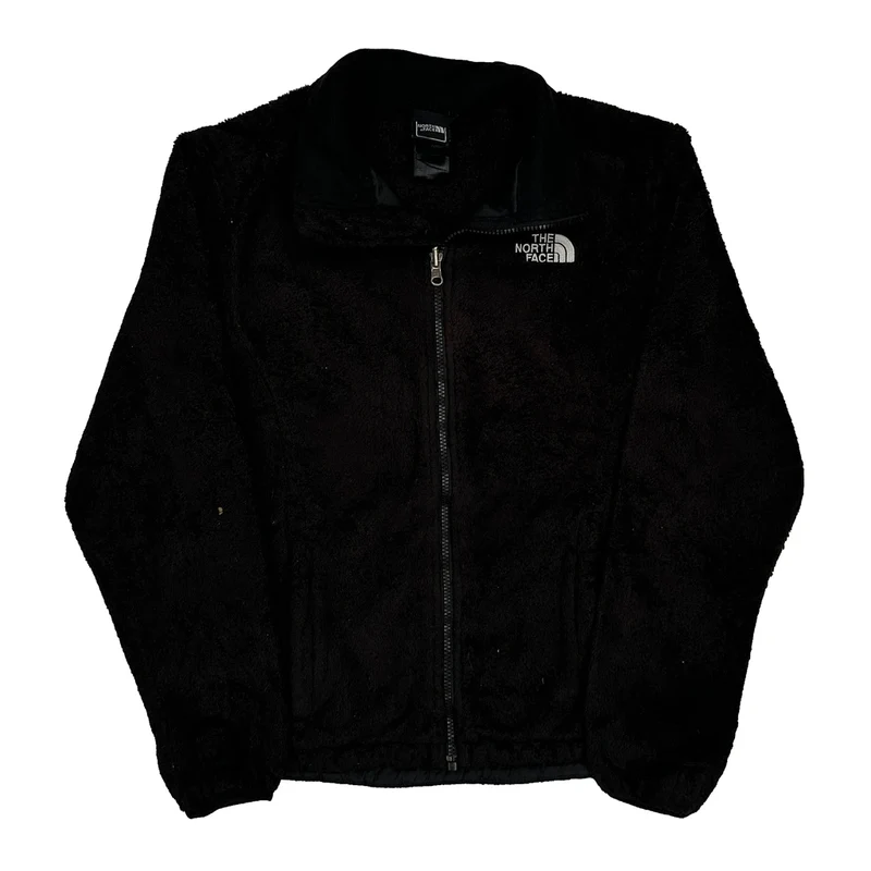 The North Face Fleece Jacket - Medium Black Polyester