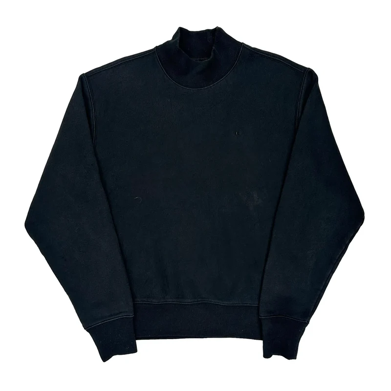 Reverse Weave Champion Sweatshirt - Medium Black Cotton Blend