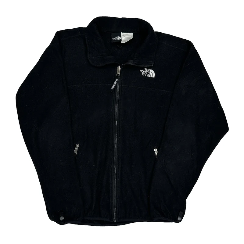 The North Face Fleece Jacket - Large Black Polyester