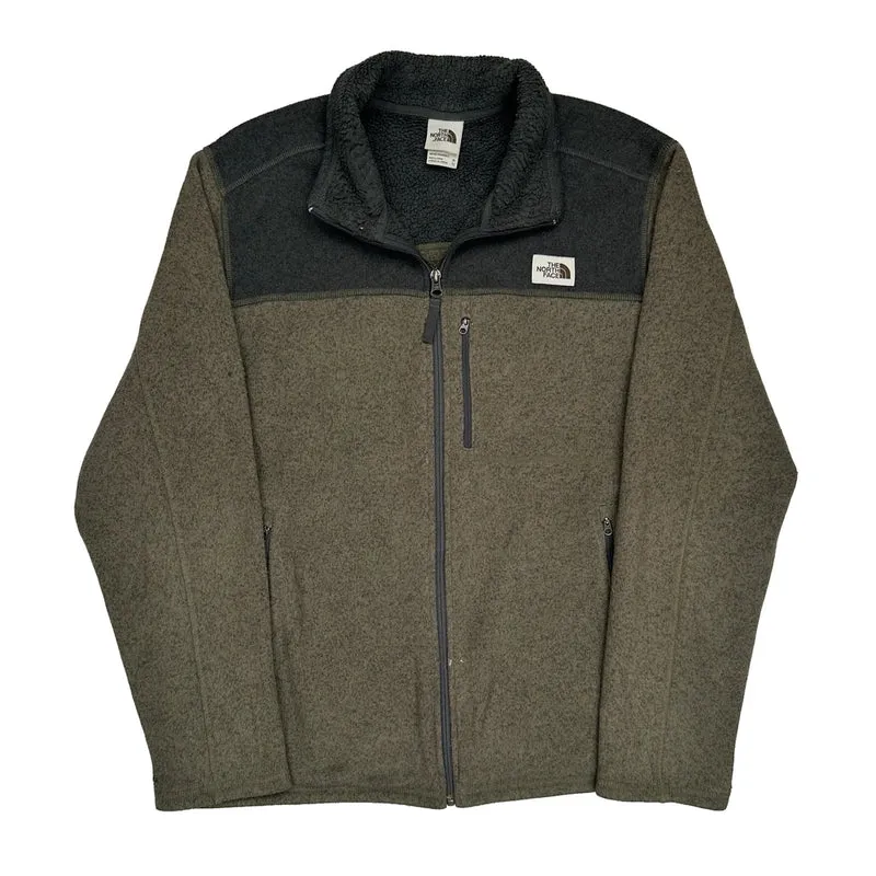 The North Face Fleece Jacket - XL Green Polyester