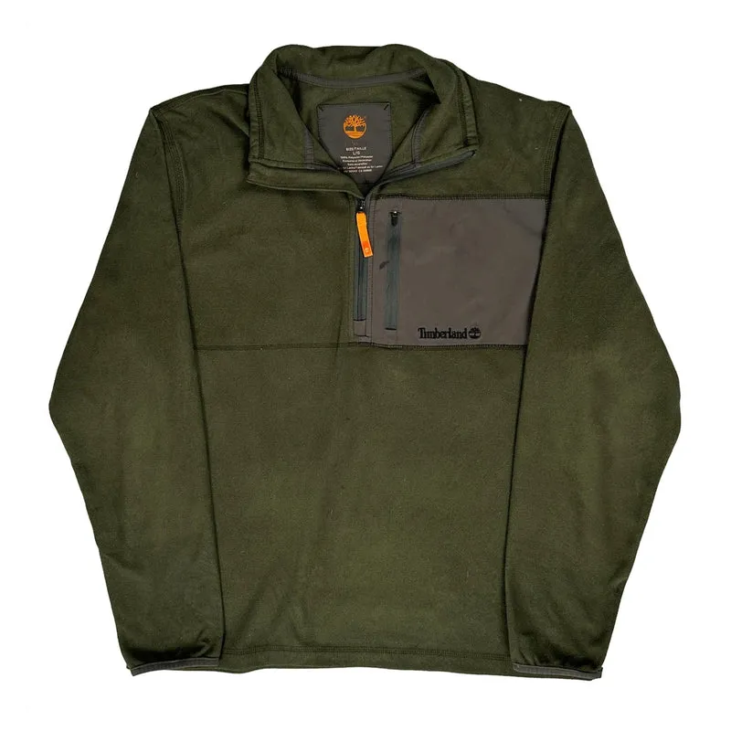 Timberland Fleece - Large Green Polyester