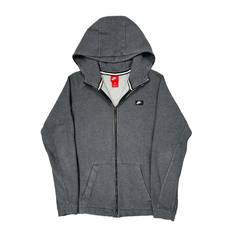 Nike Hoodie - Medium Grey Cotton