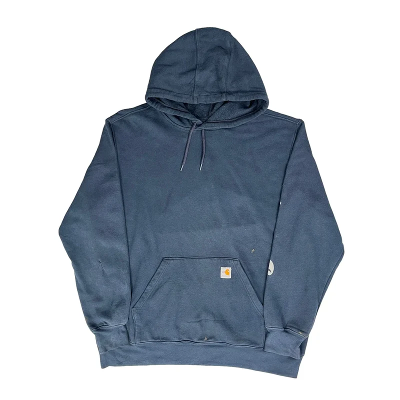 Carhartt Hoodie - XL Blue Cotton