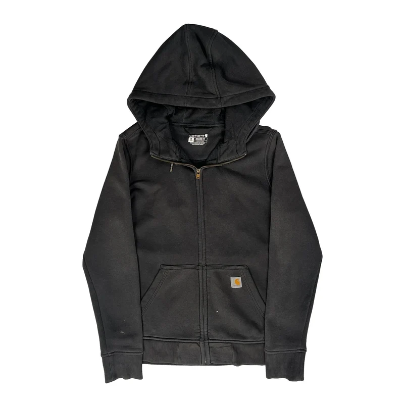 Carhartt Hoodie - Medium Black Cotton