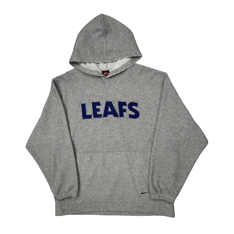 Toronto Maple Leafs Nike Hoodie - Medium Grey Cotton
