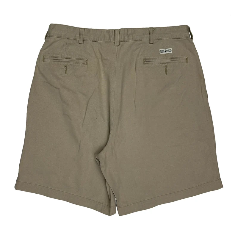 Polo By Ralph Lauren Shorts - 34W 9L Beige Cotton