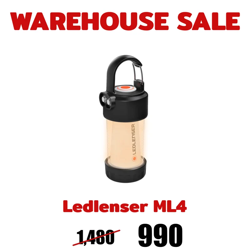 WHS Ledlenser ML4 Warm Light Lantern