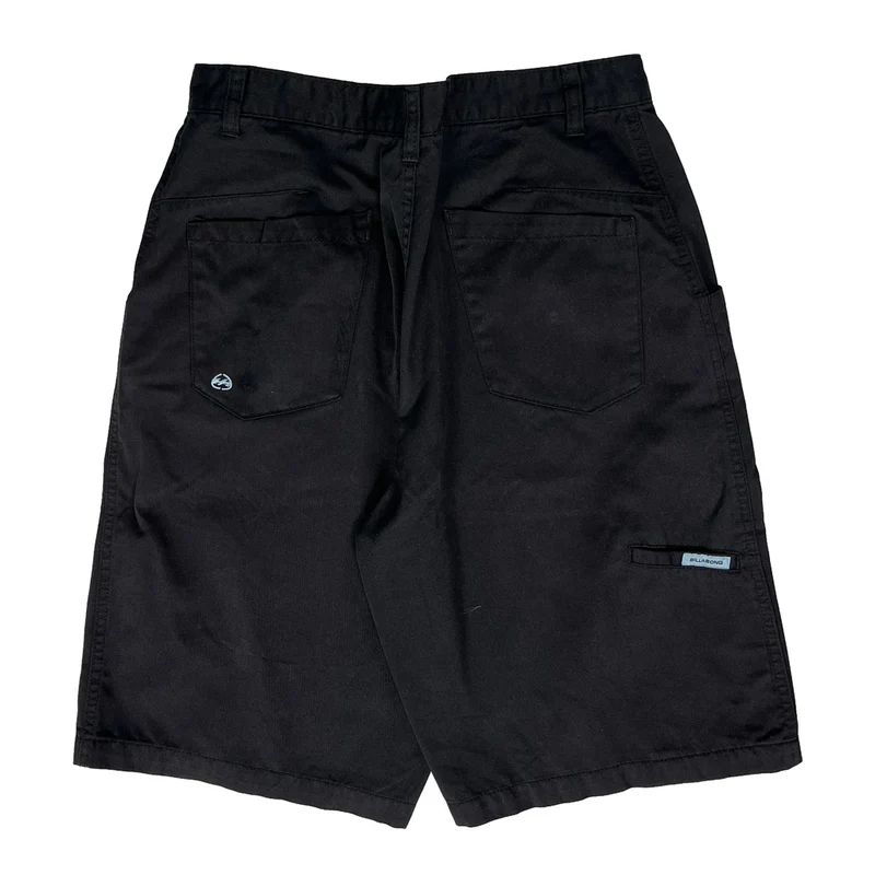 Billabong Shorts - 31W 11L Black Polyester Blend