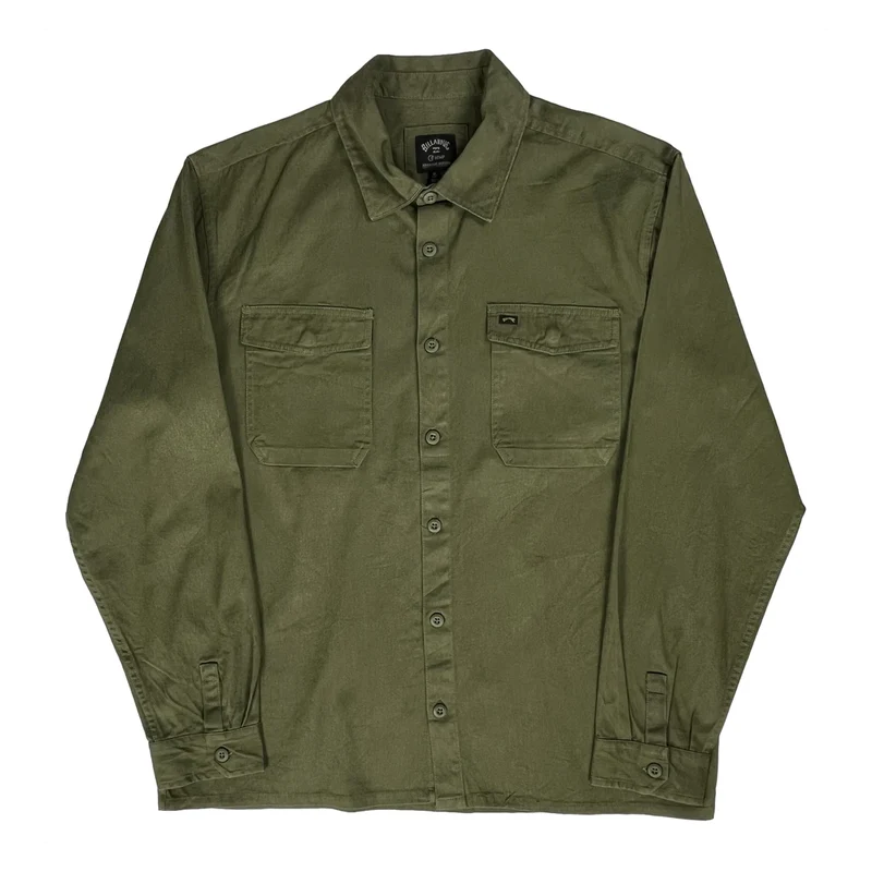 Billabong Shirt - XL Green Hemp