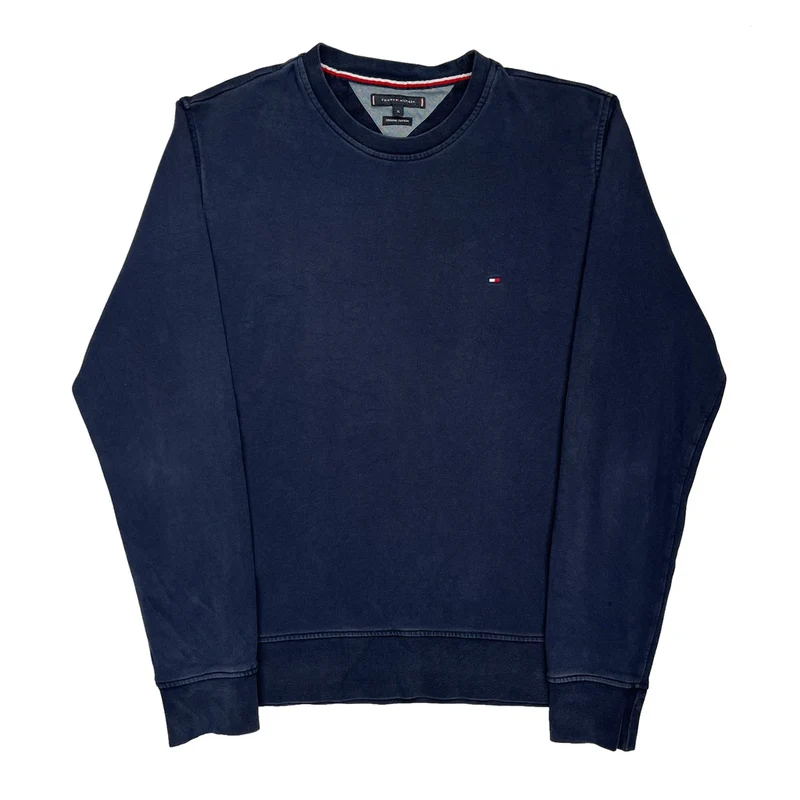 Tommy Hilfiger Sweatshirt - XL Navy Cotton