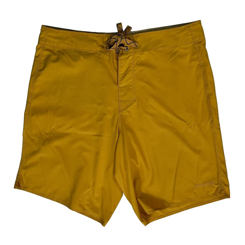 Patagonia Shorts - 33W 10L Yellow Nylon