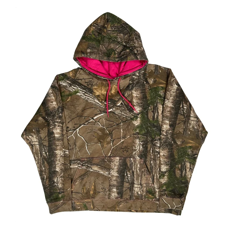 Realtree Camo Hoodie - XL Camo Cotton Blend
