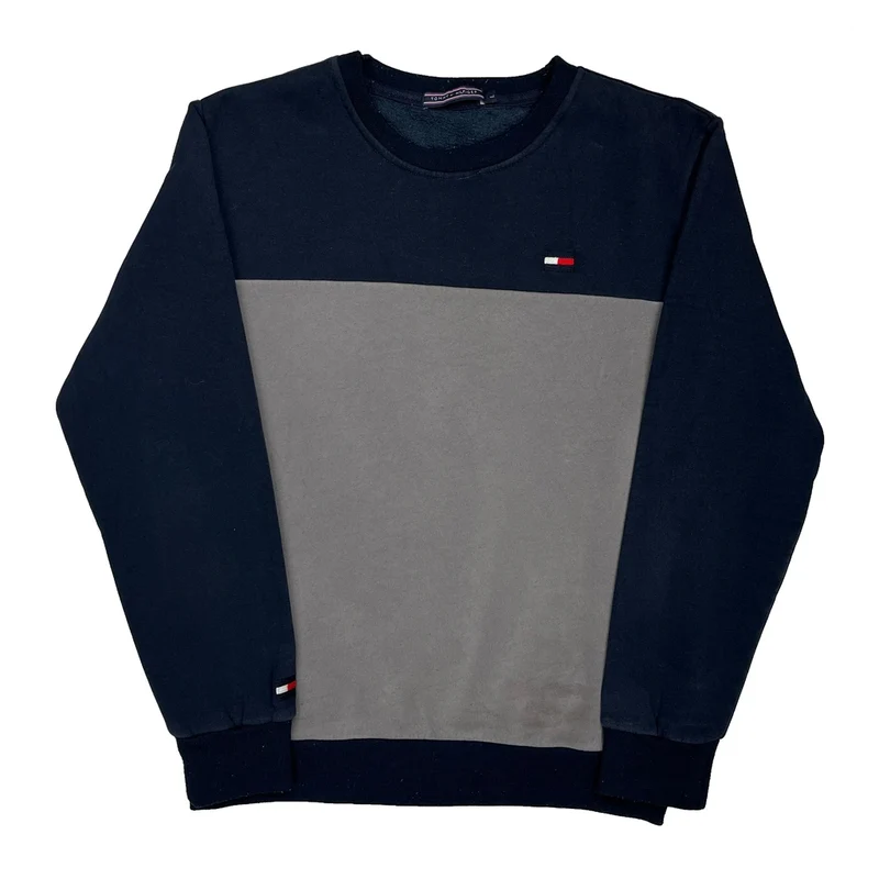 Tommy Hilfiger Sweatshirt - Large Grey Cotton