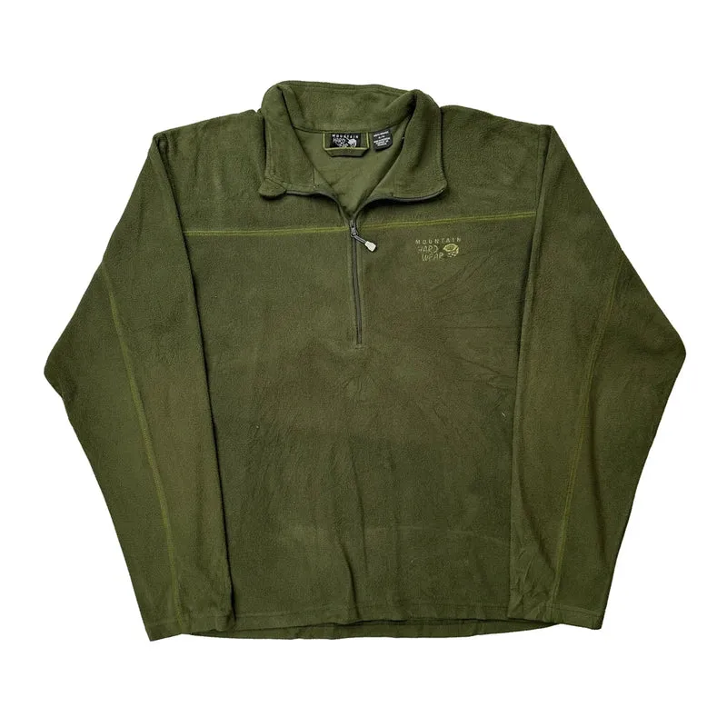 Mountain Hard Wear Fleece - XL Green Polyester