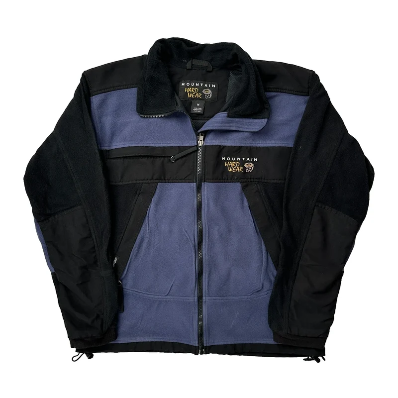 Mountain Hard Wear Fleece Jacket - Medium Blue Polyester