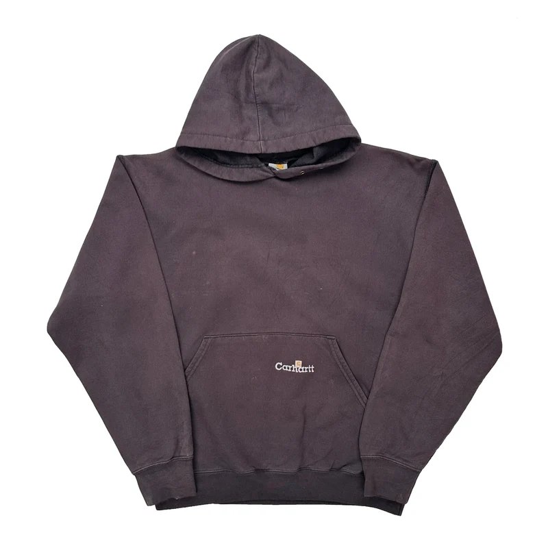 Carhartt Hoodie - Large Black Cotton