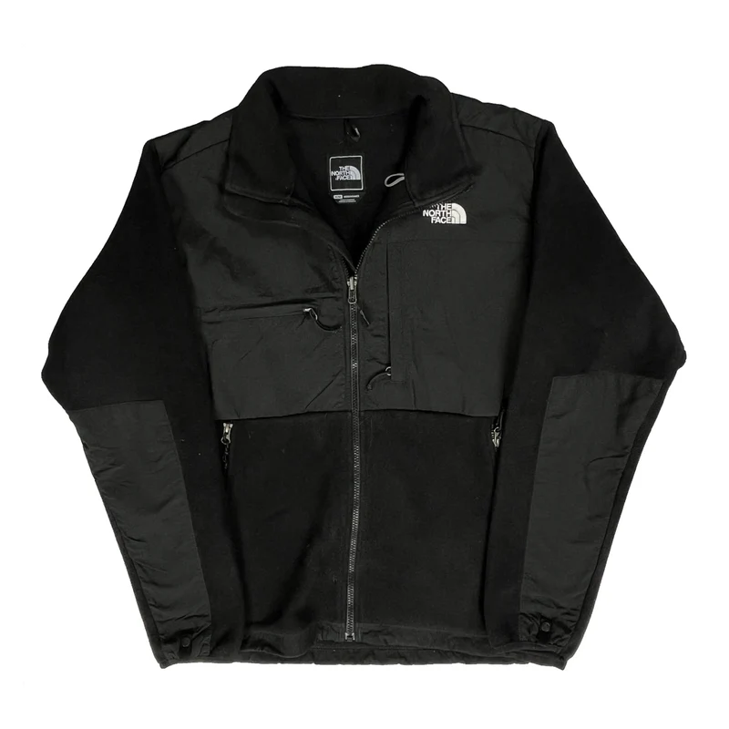 The North Face Denali Fleece Jacket - Medium Black Polyester