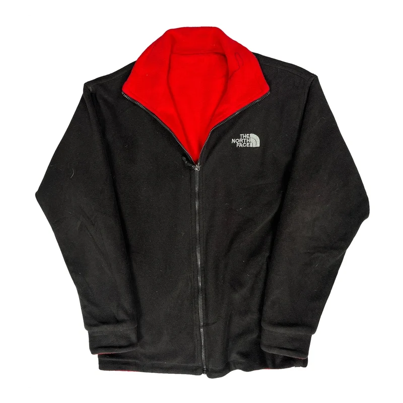The North Face Fleece Jacket - Medium Black Polyester