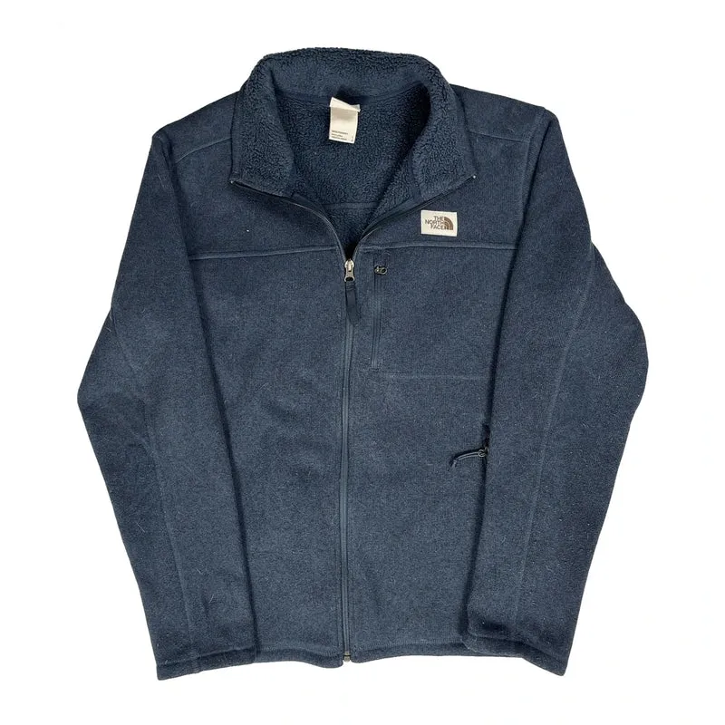The North Face Fleece Jacket - Large Blue Polyester