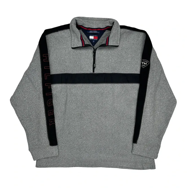 Tommy Hilfiger Spellout Fleece - Medium Grey Polyester