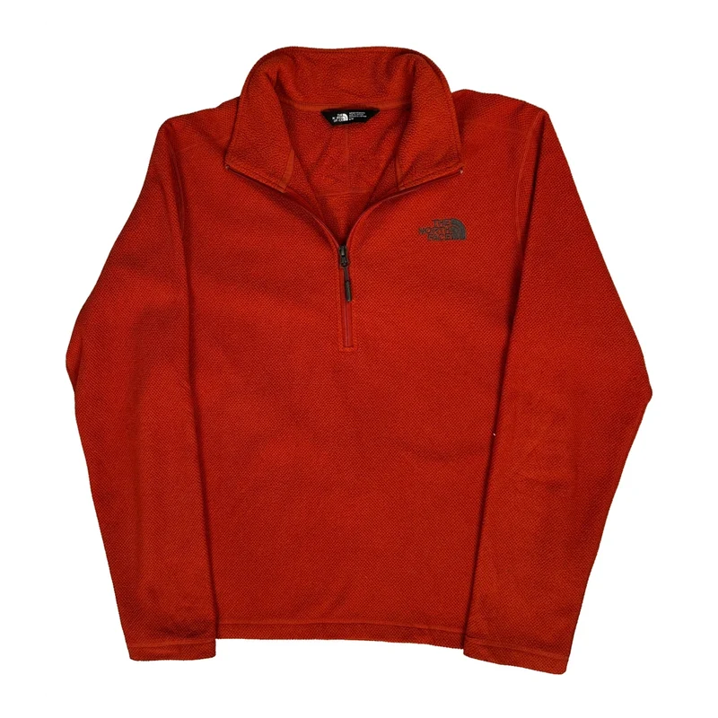 The North Face Fleece - Medium Red Polyester